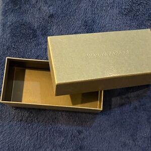 Warby Parker black Storage Box. Great protection!